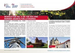 4 Newsletter about the EEA and Norway Grants