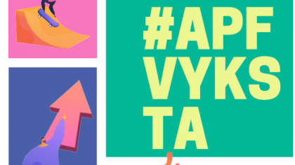 Aktyvių piliečių fonde vykdomi projektai - naujausiame sienlaikraščio #APF VYKSTA leidinyje