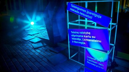 Apie prokuratūroje įgyvendinamą projektą – modernaus meno kalba